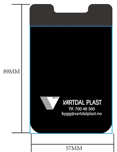 Porta Tarjetas para Teléfono Móvil de Tela, Silicona/Lycra+ Adhesivo/Adhesivo de PU, Bolsa para Teléfono - Product Image 2