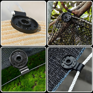 1000 Hebillas de <span class=keywords><strong>Malla</strong></span> para <span class=keywords><strong>Invernadero</strong></span> Desmontables y Reciclables, Marcos para Enredaderas, Redes de Protección Solar, Clips de Fijación - Product Image 6