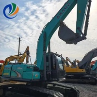Offre Spéciale : Excavatrice sur Chenilles Hydraulique Kobelco SK200 d'Occasion, 20 Tonnes, Faible Kilométrage, Matériel Lourd