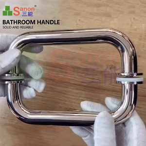 Tay Nắm Cửa Kính Bán Chạy Tay Nắm Cửa Nhà Tắm Đúc Chính Xác Bằng Thép Không Gỉ Hình Chữ H - Product Image 5