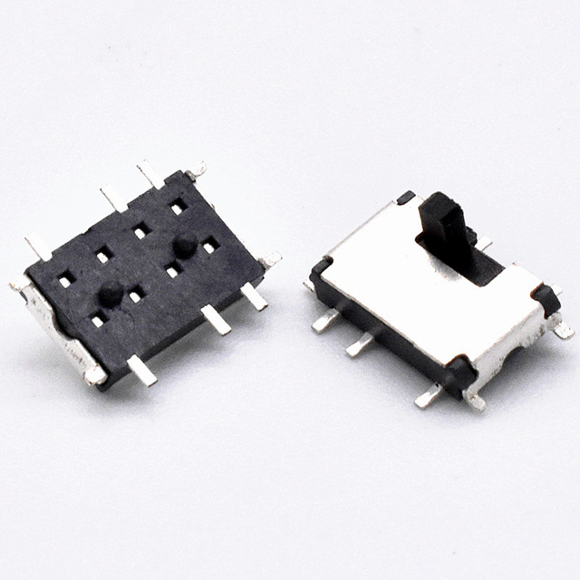 SK-09 Sliding Switch 2 Position 6 Pins Slide Switch on off Smd