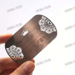 Porta Tarjetas de Visita de Aluminio de la Mejor Calidad, Fabricante Chino, Artesanía en Metal para Tarjetas de Membresía - Product Image 4