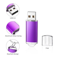 Memorias USB Personalizadas al por Mayor de Fábrica, Micro USB Clase A, 8G/16G/32G/64G/128G/256G/512G, Portátiles, con Carcasa de Plástico, Lindas y Personalizables