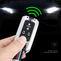 Accessoires automobiles intérieur en alliage de Zinc + Silicone couverture de clé à distance de voiture étui de support de clé en métal adapté pour clé de voiture Suzuki
