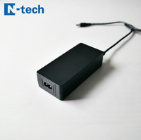 Adaptateur secteur certifié Intertek 12V 5A 60W, chargeur à commutation AC/DC avec protection contre les surcharges pour bande LED, caméra CCTV