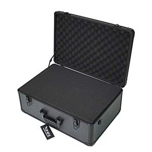 Échantillon gratuit : Boîtier rigide en aluminium avec insert en mousse personnalisable – 15 x 10 x 4 pouces (fini chromé) avec fermeture éclair pour outils - Product Image 6