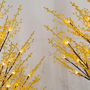 Extérieur Étanche Jardin Paysage Décoration De Noël Artificielle Frp Tronc Illuminé <span class=keywords><strong>Bouleau</strong></span> Rougeoyant Avec Lumière <span class=keywords><strong>Led</strong></span> - Product Image 6
