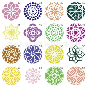 Mandala Stencils Diy Tools Art Mandala Stencil Painting Pen Mandala Stencil