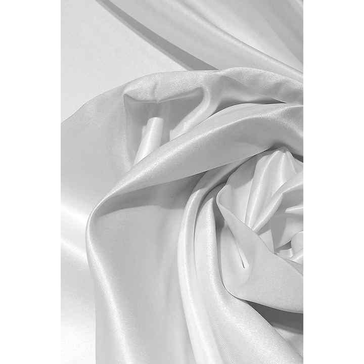 Satin Sunshade Curtain White Color 1st Quality