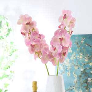 K1004 Artificiale <span class=keywords><strong>vanda</strong></span> fiore di orchidea <span class=keywords><strong>vanda</strong></span> casa fiore decorativo - Product Image 3