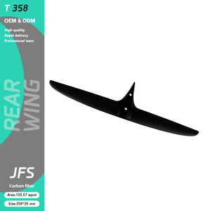 สปอยเลอร์หลังคาร์บอนไฟเบอร์ JFS รุ่น T362 สีดำ ขนาด 151.81 ตร.ซม. ชุดไฮโดรฟอยล์ SUP แบบออลราวด์ น้ำหนักเบา สำหรับเล่นเซิร์ฟในทะเลสาบ T460V1 T360 T460  ลดราคาพิเศษ - Product Image 5