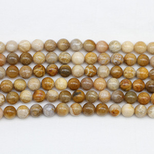 Natural <b>Stone</b> <b>Beads</b> Round 4mm 6mm 8mm 10mm For Bracelet Making Summer Cooling Chrysanthemum <b>Stone</b> Loose <b>Beads</b> ST0092 - Product Image 4