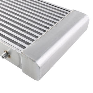 Intercooler de modification de course 450x280x65mm en alliage d'aluminium universel avec entrée de 63mm pour mise à niveau automobile - Product Image 4
