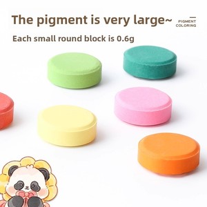 Libro de Colorear Portátil de Papel con Diseño de Panda Multicolor en Acuarela, 24 Páginas, 21x21cm, para Niños, Álbum de Dibujo para Jardín de Infancia - Product Image 5