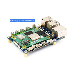 บอร์ดป้องกันอินเทอร์เฟซสำหรับโมดูลคำนวณราสเบอร์รี่ <span class=keywords><strong>Pi</strong></span> (CM4/CM5) โล่ป้องกันการสึกหรอจากการเสียบ/ถอดปลั๊กบ่อยๆ - Product Image 6