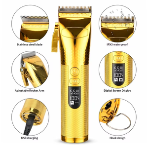 Cortapelos Profesional para Hombre, Kit Eléctrico de Corte de Pelo, Impermeable, Recargable, Cuchilla en T para Corte Preciso, Recortadora para Detalles - Product Image 5