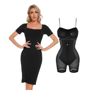 <span class=keywords><strong>Robe</strong></span> d'Été Sexy <span class=keywords><strong>Moulante</strong></span> pour Femme à Manches Courtes et Col Rond, Mini <span class=keywords><strong>Robe</strong></span> T-Shirt Extensible Décontractée et Sexy - Product Image 1