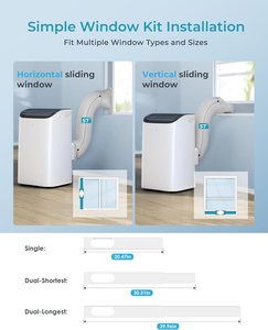 EUHOMY 14,000 BTU High Quality Smart Home <b>Portable</b> <b>AC</b> Air Conditioner With Cooling Air Conditioner Cools Air Conditioner Cools a - Product Image 4
