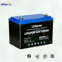 Batterie de chariot élévateur industriel LiFePO4 12V 120AH pour camion industriel, étanche IP67, certifiée CE RoHS UN38.3 UL, fabrication OEM ODM