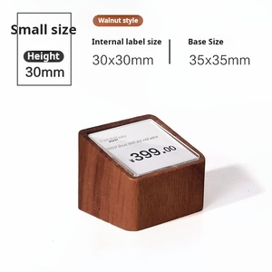 Bằng Gỗ Giá Bảng Hiển Thị Trà Bộ Rượu Vang Đỏ Nhỏ Nhãn Đứng Dấu Hiệu Bảng Thẻ Cho Các Sản Phẩm Thanh Lịch Kệ Trưng Bày - Product Image 6