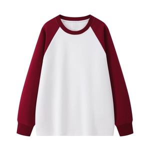 Sudadera con capucha TKAN393D de manga raglán de invierno personalizada para hombre, cuello redondo, color sólido, ropa en blanco, patrones de logotipo personalizados y diseño con letras - Product Image 2