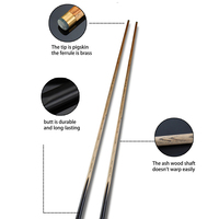 Vente d'usine : Accessoires de billard, Queue de billard de 57 pouces, Queue de billard de snooker