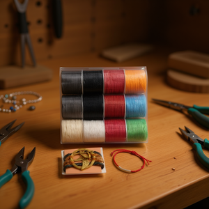 Filo Cerato Ilan 1mm X 20m Multicolore per Creazione di Gioielli - Product Image 3