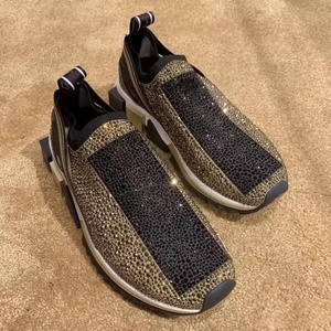 Zapatos Casuales de Diseño Clásico de Lujo, Zapatos de Hombre con Incrustaciones de Diamantes de Alta Calidad, Zapatos Transpirables con Plataforma y Sin Cordones para Caminar - Product Image 4