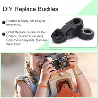 Verschiedene 5mm Breakaway-Verschlüsse, Mini-Paracord-Schnallen für Armband clips, Fußkettchen, Masken-Lanyard, Kamera-Riemen ringe
