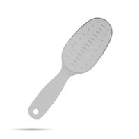 Épurateur de pieds en acier inoxydable de haute qualité soins des pieds pédicure lime à pied dissolvant de callosités pour les pieds