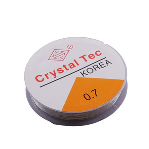 Transparent Crystal Fishing Line Elastic <b>Thread</b> Jewelry String DIY <b>Beading</b> Material Plastic Resin Wire For Handmade Jewelry - Product Image 4