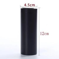 Boîte en aluminium pour pilules, vitamines, capsules de voyage, thé, sel, épices, poivre, cigarettes, huile de poisson, sucre – Vente en gros