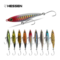 Leurre de pêche coulant de style japonais en ABS/PVC, leurres nageurs, leurres crankbait, couleurs personnalisées 4,5 cm/2,9 g 5,5 cm/4,2 g pour la pêche en eau douce