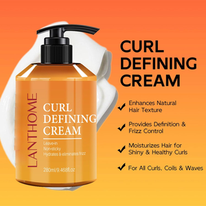 Özel Marka Saç Bukle Belirginleştirici Krem Organik Kıvırcık Saç Bakım Ürünleri Argan Yağı ve Biberiye Yağı ile Kıvırcık Saçları Geliştirmek İçin - Product Image 5