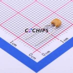 Condensador cerámico monolítico (MLCC) de montaje pasante (THC), paso de orificio, P=5.08mm, 470nF, 10%, 50V, X7R - Product Image 2