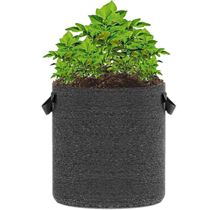 Giao Hàng Trực Tiếp Từ Ở Nước Ngoài Kho Đen Vòng Phát Triển Nồi Trồng Nhà Máy Chất Liệu Sợi Cho Phát Triển Riêng của Bạn Vườn - Product Image 2