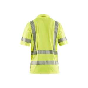 BLAKLADER - 3428101333004XL Polo haute visibilité protégé contre les UV Jaune-EAN 7330509670743 HI-VIS WORKWEAR - Product Image 2