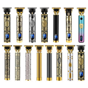 Tondeuse électrique Usb Zero Gapped T-Blade Tondeuse sans fil professionnelle pour hommes avec peignes de guidage Tondeuses à cheveux - Product Image 4