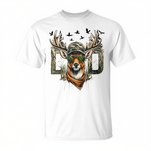 T-shirt Camo Dad Hunting Deer pour la fête des pères, Hunter Dad - Product Image 2