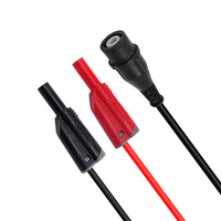 Câble de test haute performance Connecteur BNC vers double prise banane empilable 4 mm Câbles de test