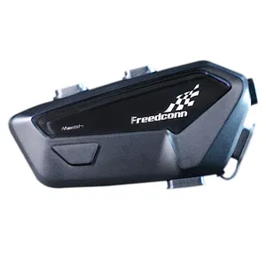 FreedConn FX PRO Mesh摩托车对讲机高分辨率声音质量降噪多音频 “混合” IP67防水等级