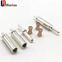 Connecteur de batterie pour énergie nouvelle 30 broches à ressort en laiton argenté, prises PVC, pour borne de recharge PCPE, broches mâles et femelles