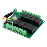 Tuya 8 voies commutateur sans fil DC 7-27V NB-IOT Internet des objets 4G Module de relais télécommande 433MHz bricolage domotique intelligente