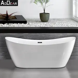 Aoclear 2023 66 59 inç ıslak banyo odasında bağımsız küvet