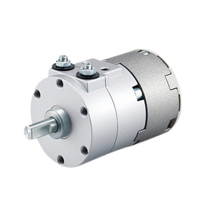 SMC CDRQ2BS30 180C <b>Swing</b> Cylinder Aluminum Body Dual Action Pneumatic Buffer Magnetic Rotary Cylinder - Product Image 3