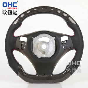 Volante LED para <span class=keywords><strong>Bmw</strong></span> E90 E92 E91 E93 M3 3 Series 2011 335i <span class=keywords><strong>320i</strong></span> Volante de fibra de carbono Motores Ohc - Product Image 3