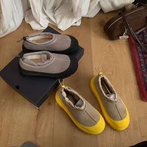 รองเท้าบูทหิมะฤดูหนาว หนังแท้ อุ่นสบาย ใส่สบายเหมือนเท้าเปล่า  ด้านบนนุ่ม ทำจากขนสัตว์ ผ้าฝ้าย หนังแกะ กำมะหยี่ PU ผ้าเดนิม ผ้าใบ ยาง - Product Image 2