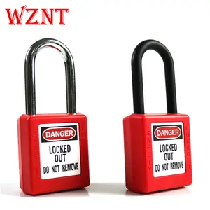 410 Master lock termoplásticos estándar rojo candado de seguridad con 38mm de altura del arco
