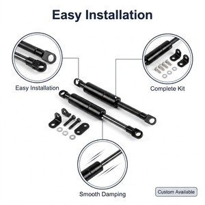 Heavy Duty Gas <b>Spring</b> 600N 800N 1000N Nitrogen <b>Compression</b> Strut OEM Factory Supply - Product Image 1