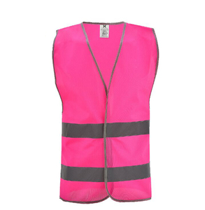 CITICITY High Quality pink <b>Kids</b> Reflective Safety Running <b>Vest</b> ANSI Class 2 EN1150 Certified - Product Image 1